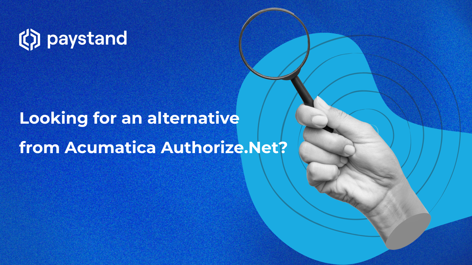 Looking for an Alternative From Acumatica Authorize.Net?