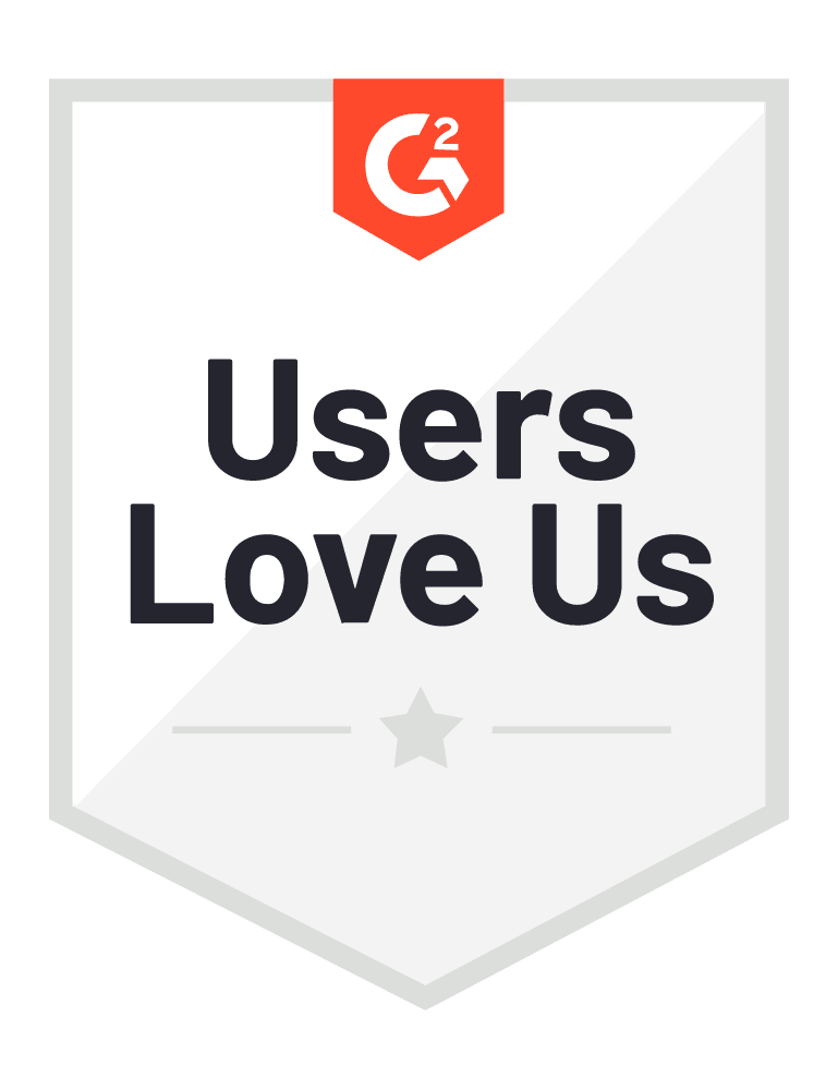 Users Love Us on G2 Badge