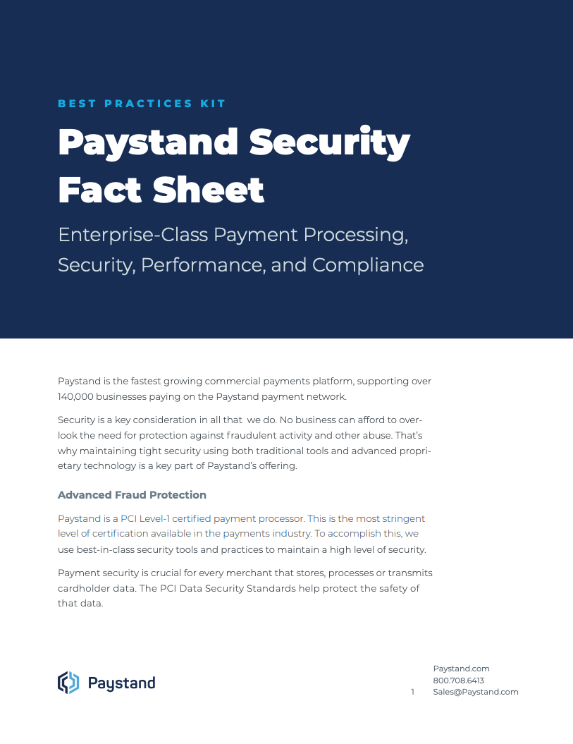 Security Fact Sheet Cover Image