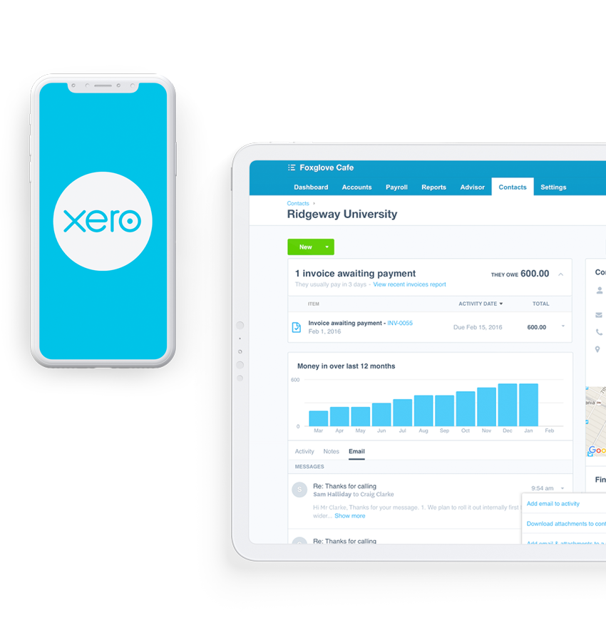 Xero payment integration solution